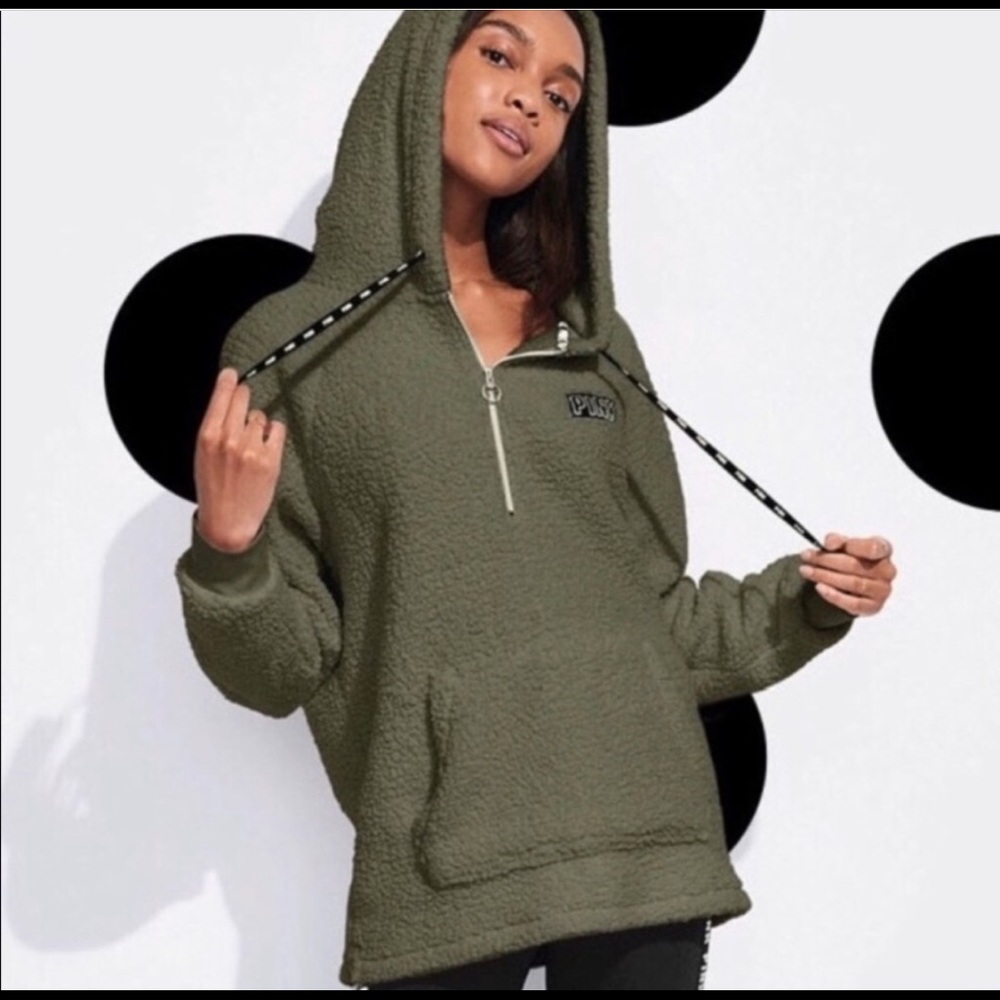 Sherpa hoodie